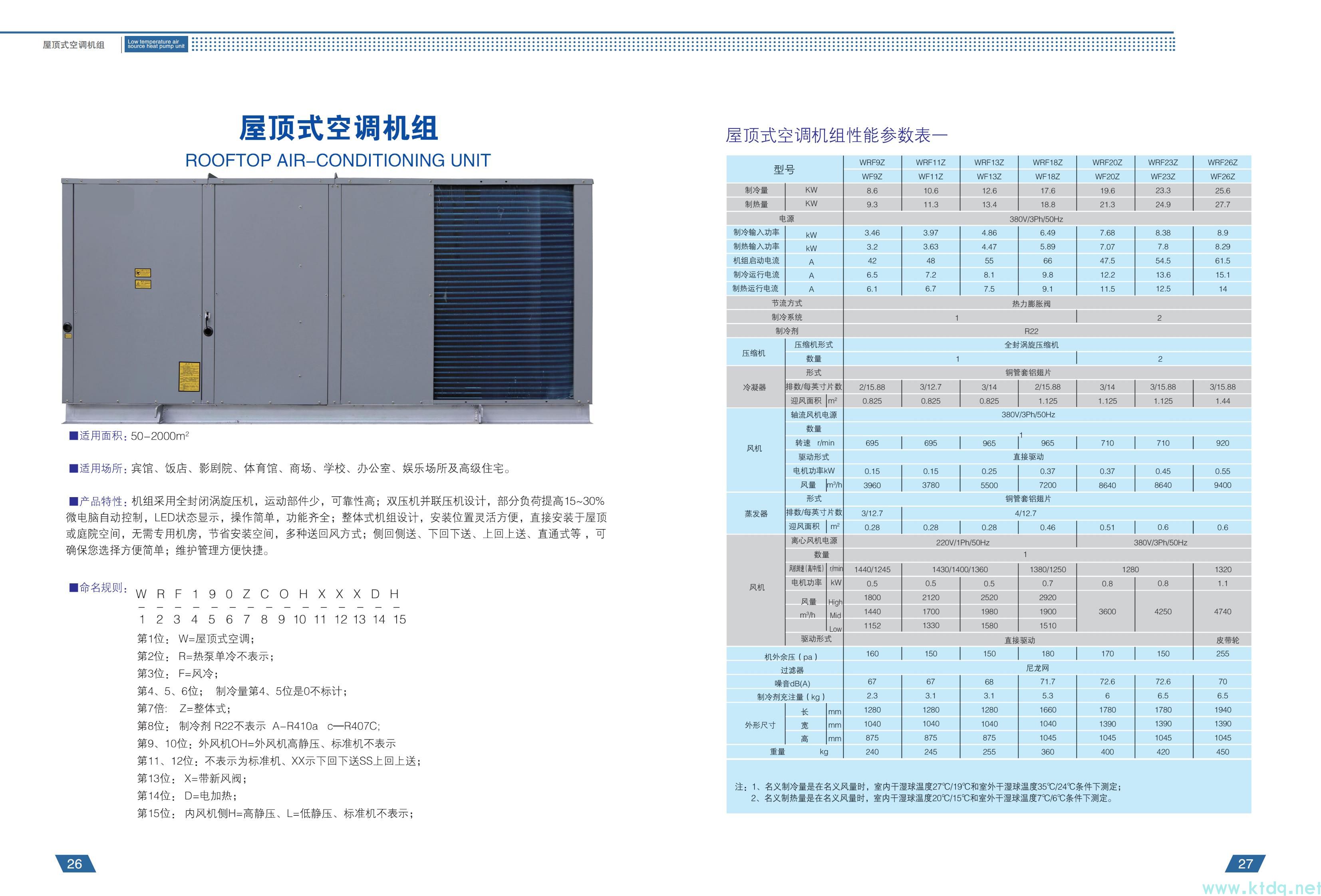 空氣源熱泵參數(shù)樣本(圖12)
